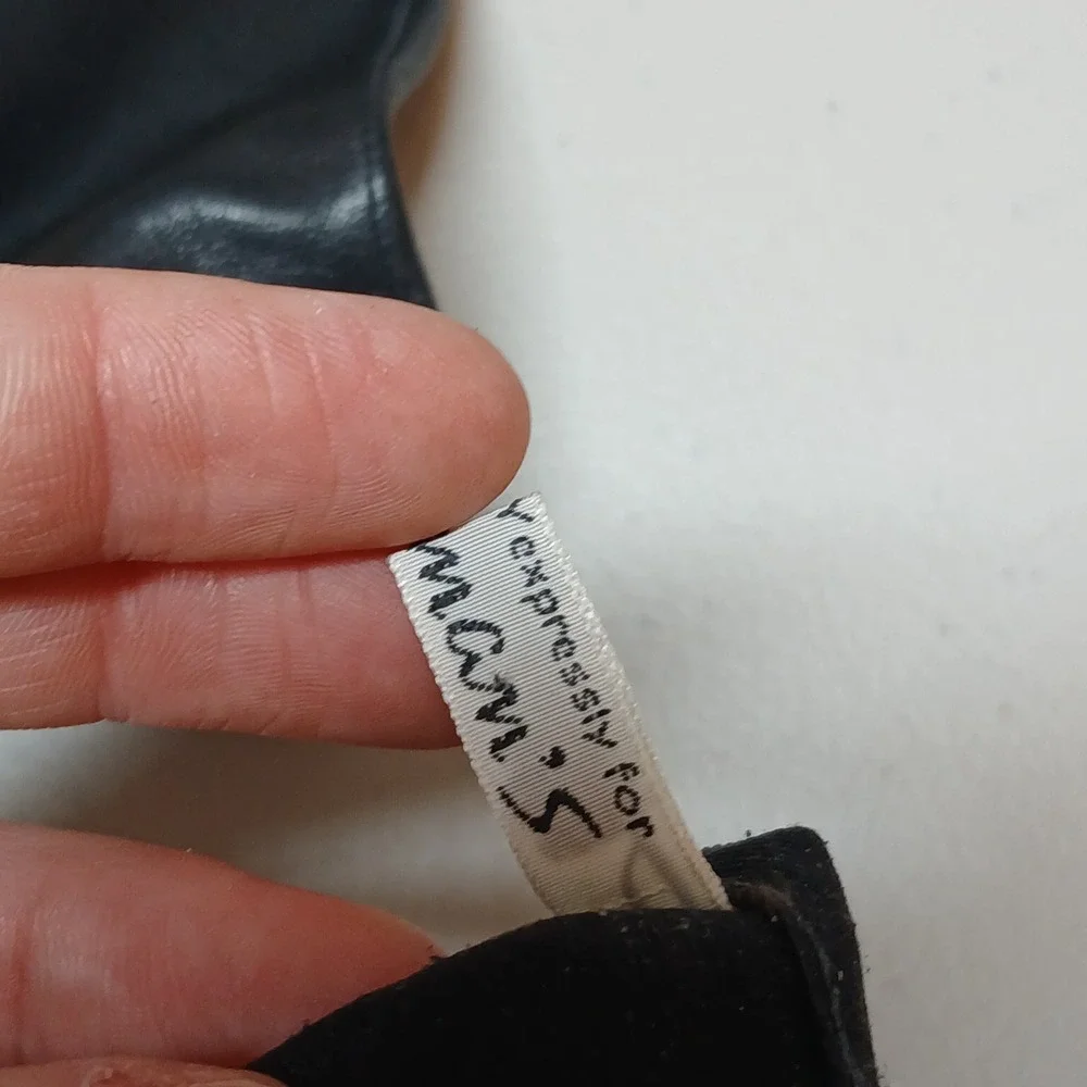Winkelman's Gloves Womens Black Leather Classic Opera Driving Quiet Luxury
